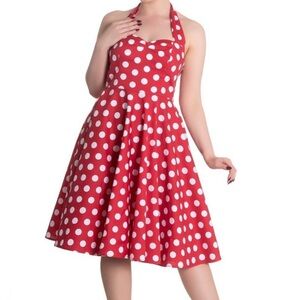 Hell Bunny Mariam Halter Swing Dress